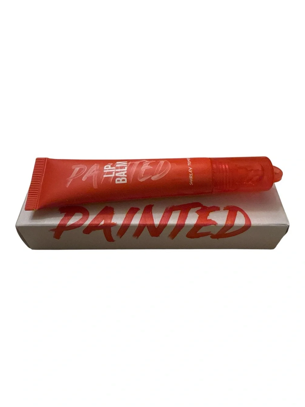 PAINTED by James Charles Lip Balm in Shirley Temple. New